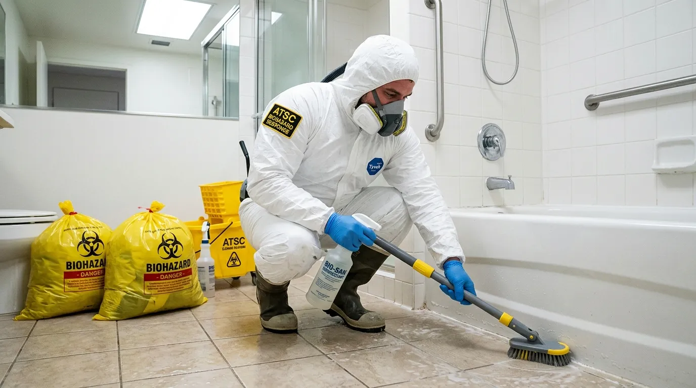 Decontamination equipment deployed for Blood Cleanup in Chalco